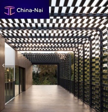 Pergola cover with solar protection ceramichome
