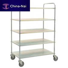 Order-picking trolley AKM 4124-EBmetal5 levelsplatform