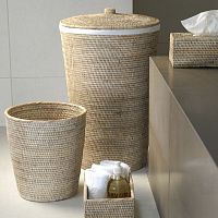 Rattan laundry basket BASKET WB