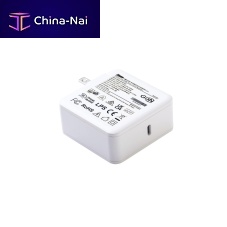AC/DC power supply SYS1621-TYPE C 60 W2F regulatedwith USB outletwall-mount