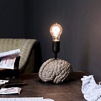 Desk lamp EUREKAsteelfiber-reinforced concreteoriginal design