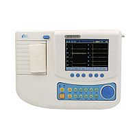 Resting electrocardiograph ECG-2133-channeldigitalwith printer
