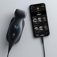 Hand-held ultrasound system iQ+for multipurpose ultrasound imagingB/Wall-in-one probe