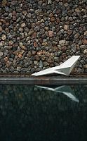Minimalist design sun lounger FLO-FOLfiberglassgarden