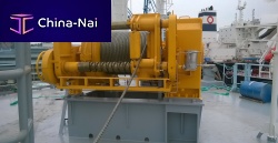 Ship winch Hauling towinghydraulic drivesingle-drum