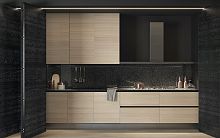 Contemporary kitchen CUCINA 2oakpainted woodstained wood