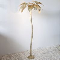 Floor-standing lamp PALMbrasscontemporarywireless