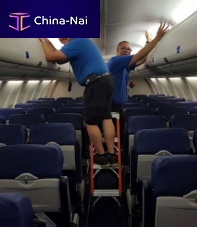 Maintenance stepladder 4MINIDUALfor airplane