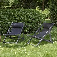 Contemporary deck chair SABBIABatyline®lacquered aluminumoutdoor