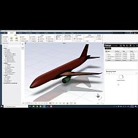 Design software Fluentmodelingsimulationfor aeronautics