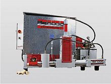 Wood briquette press RB 20 SV - 60 SV serieshydraulic
