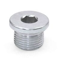 Round plug DIN 908threadedsteel