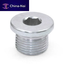 Round plug DIN 908threadedsteel