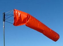 Airport windsock 4" x 15"