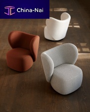 Contemporary fireside chair LITTLE BIG CHAIRfabricplywoodwing