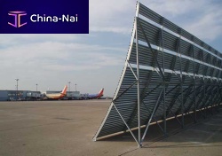 Steel jet blast deflector STEEL SERIESfor airport