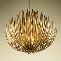 Pendant lamp ARTICHOKEsteelwrought ironcontemporary