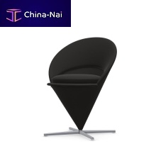 Contemporary chair CONEindoorpolyurethane foamstainless steel base