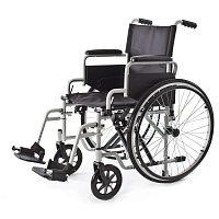 Manual wheelchair URANIAoutdoorindoorwith legrest