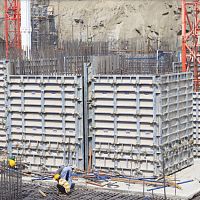 Wall formwork MAGNUM 2.0columnshaftsteel