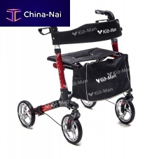 4-wheel rollator FARGOwith seatheight-adjustablefolding