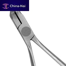 Orthodontic pliers 678-101Lgraspingwire-cutting