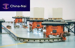 Monorail transport system electric drivepallet