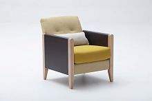 Contemporary armchair RESIDENTbeech