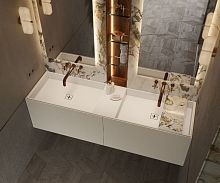 Built-in washbasin CANASTACorian®customwith drawer