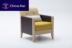 Contemporary armchair RESIDENTbeech