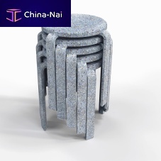 Contemporary stool BILLEXresinresin baseround