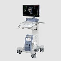 On-platform, compact ultrasound system Voluson S8for gynecological and obstetric ultrasound imagingB/Wcolor doppler