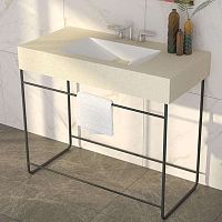 Iron washbasin stand PERSEO