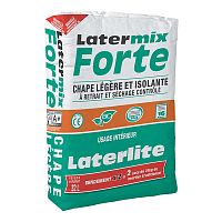 Expanded clay aggregate concrete LATERMIX FORTE lightweightthermally-insulatedfor flooring screed