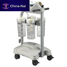 Pneumatic surgical suction pump VPX35on casters