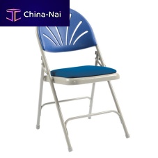 Contemporary chair COMFORTindoorfabricsteel base