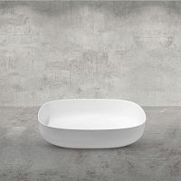 Countertop washbasin STONE EVOstoneovalcontemporary