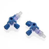 T infusion connector R3LVCR3with stopcockwith hemostasis valve