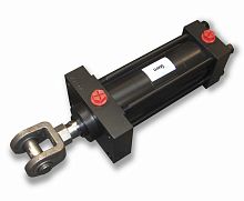 Pneumatic cylinder double-acting