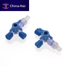 T infusion connector R3LVCR3with stopcockwith hemostasis valve