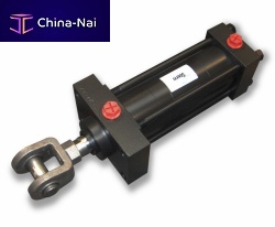 Pneumatic cylinder double-acting