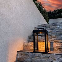 Contemporary lantern TIANAaluminumLEDIP68