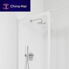 Sliding shower screen TUBEROSErectangularcornertempered glass