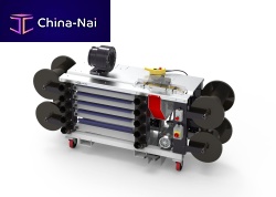 Hose crimping machine MOBILE WORKSHOP 2" 4WSautomaticwith integrated cut-off saw