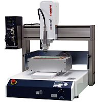 Robotic PCB depaneling machine JR3000EDCwith dust collector