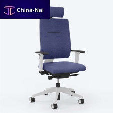 Contemporary chair TOLEOindoorfabricmetal base