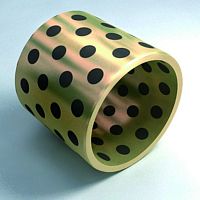 Cylindrical plain bearing IB05 seriesbronzegraphitelead-free