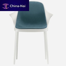 Contemporary chair ELLE SOFT / 072indoorfabricleather