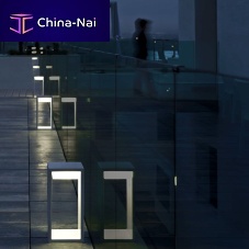 Urban bollard light FRAMEcontemporaryaluminumglass