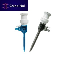 Laparoscopic trocar WZDT-A-3/55single usewith sleevewith insufflation tap
